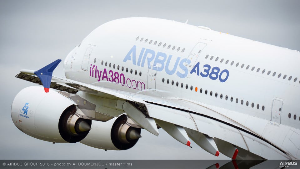 Airbus A380 ภาพจาก Airbus
