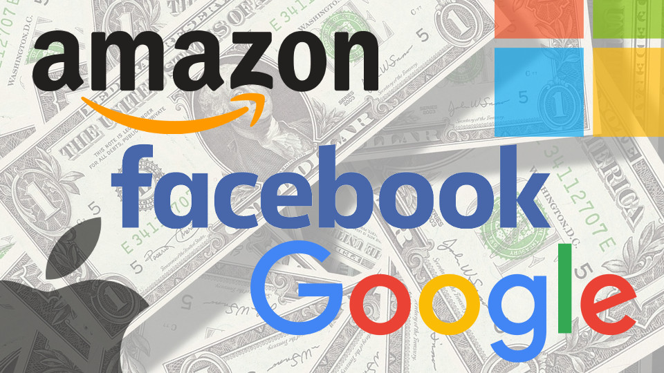 Facebook Google Amazon Apple Microsoft