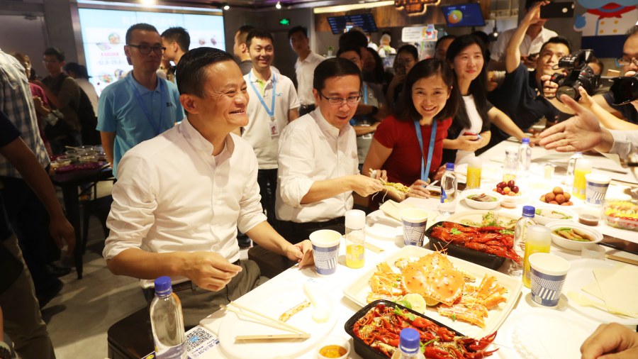 Jack Ma และ Daniel Zhang | Credit Photo: Alibaba Group