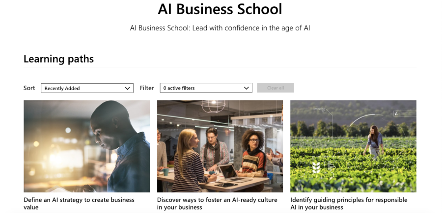 Microsoft AI Business School
