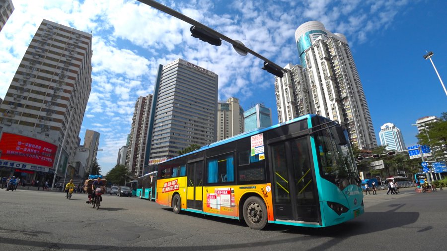 รถเมล์ไฟฟ้า จีน Electric Bus China