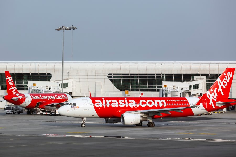 Low cost AirAsia Malaysia Airport แอร์เอเชีย